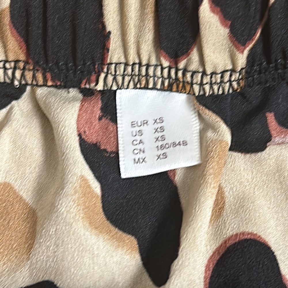 Bold Multi Neutral Colored Leopard Pattern Large … - image 3